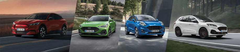 Gamme de véhicules Ford disponibles chez Ford Sète